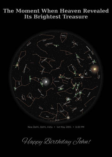Midnight Black theme star map